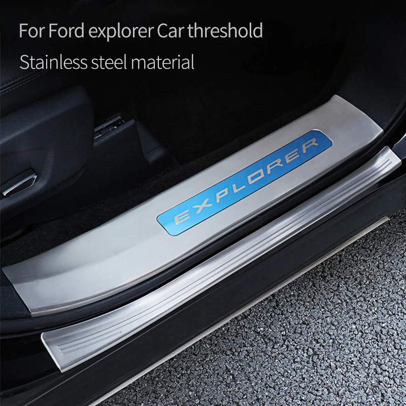 Car threshold Car welcome pedal Door Sill Scuff Plate Guard Threshold Pedal Styling Car Accessories For Ford explorer 2013-2020
Car threshold Car welcome pedal Door Sill Scuff Plate Guard Threshold Pedal Styling Car Accessories For Ford explorer 2013-2020