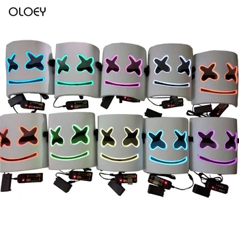 Helmet Mask Cosplay Prop DJ Halloween Party Latex Masks LED Party Bar DJ LED Luminous Masks Personalized Decoration Is Funny....
Helmet Mask Cosplay Prop DJ Halloween Party Latex Masks LED Party Bar DJ LED Luminous Masks Personalized Decoration Is Funny....
