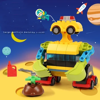 Original KAZI 65PCS large particle building blocks science and education robot model build children's toy building blocks
Original KAZI 65PCS large particle building blocks science and education robot model build children's toy building blocks