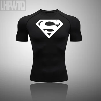 Superman Mens Running Sports t shirts Gym Fitness Training Compression Skinny T-shirt Male Bodybuilding Tee Tops Clothing
Superman Mens Running Sports t shirts Gym Fitness Training Compression Skinny T-shirt Male Bodybuilding Tee Tops Clothing