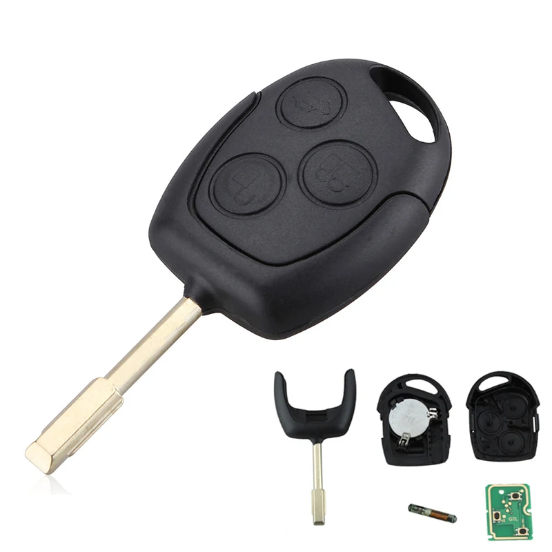 1pc car 3 Buttons Auto Remote Key 433MHZ Chip Replacement Fob for Ford Mondeo Fie high quality Black Key Fob accessories
1pc car 3 Buttons Auto Remote Key 433MHZ Chip Replacement Fob for Ford Mondeo Fie high quality Black Key Fob accessories