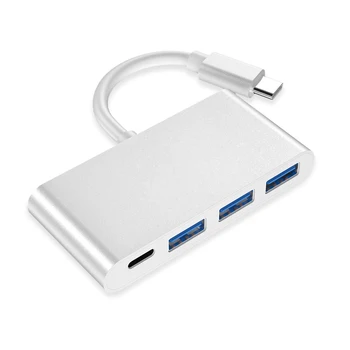 USB C 3.1 Type-C Hub Docking Station 4 in 1 with 3 USB 3.0 Ports usb hub ноутбук планшет флешка Планшеты أجهزة الكمبيوتر المحمول
USB C 3.1 Type-C Hub Docking Station 4 in 1 with 3 USB 3.0 Ports usb hub ноутбук планшет флешка Планшеты أجهزة الكمبيوتر المحمول