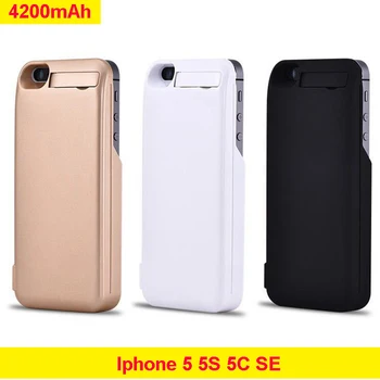 Iphone 5 5S 5C SE New 4200mah Battery Charger Backup CasePowerbank Backup External Phone Charging Case Cover 
Iphone 5 5S 5C SE New 4200mah Battery Charger Backup CasePowerbank Backup External Phone Charging Case Cover