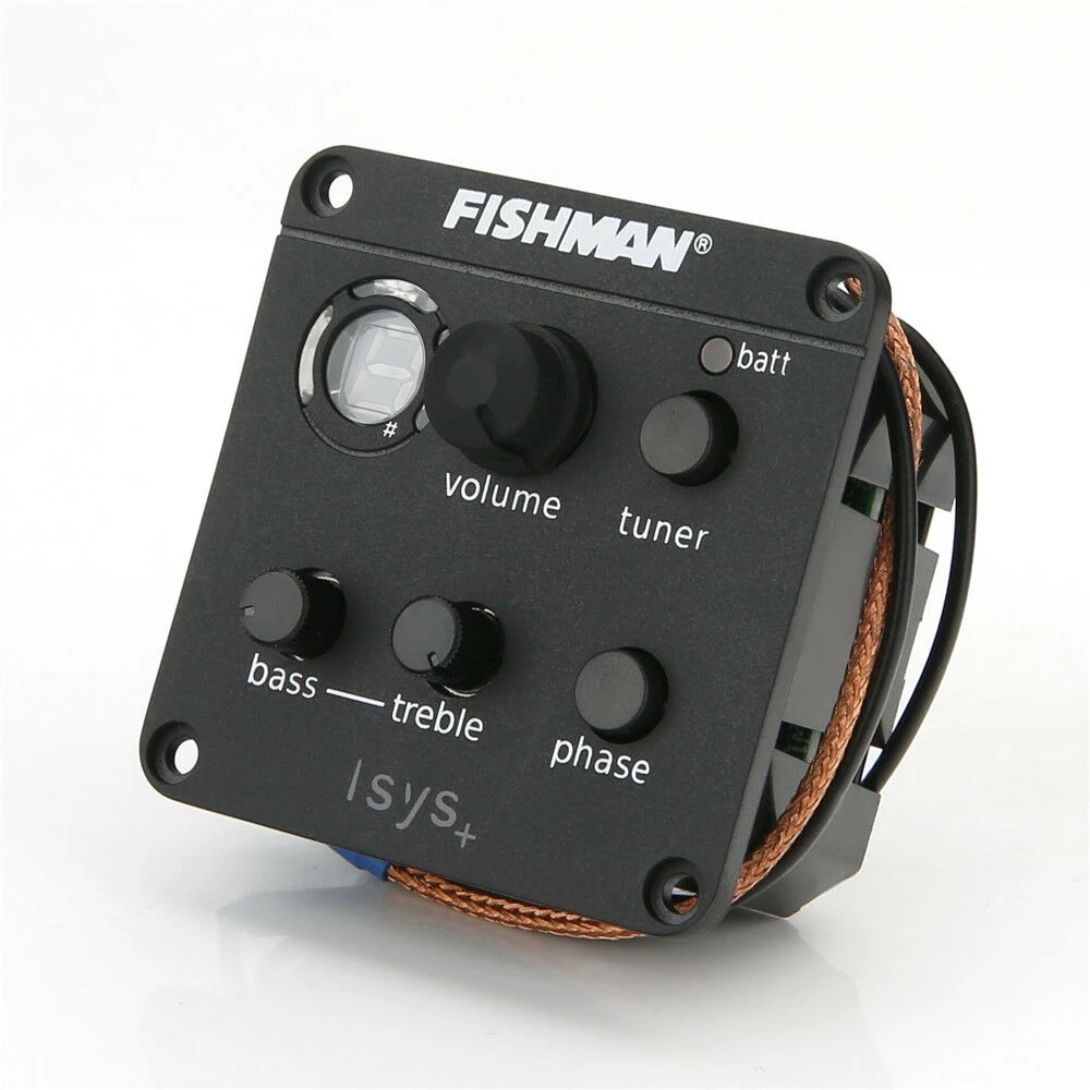 1x звукосниматель акустической гитары FISHMAN ISYS + пьезо встроенные предварительные