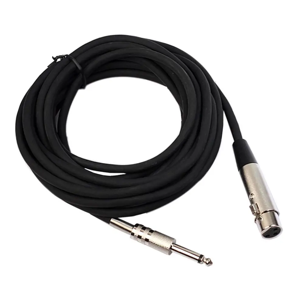 1.8m/3m 6.35mm Jack to XLR Cable Male to Female Professional Audio Cable for Microphones Speakers Sound Consoles Amplifier
1.8m/3m 6.35mm Jack to XLR Cable Male to Female Professional Audio Cable for Microphones Speakers Sound Consoles Amplifier
