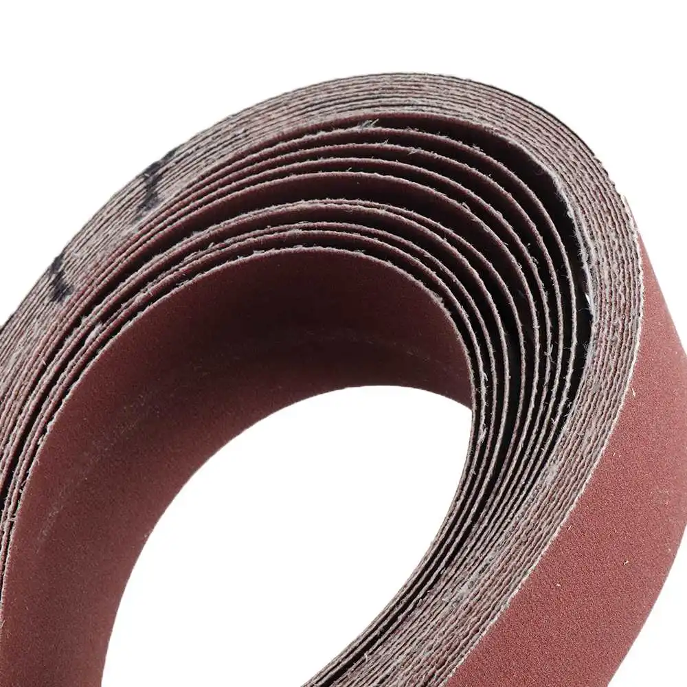 Details about   10pcs 40 to 1000 Grit 40mm x 740mm Sanding Belts For Angle Grinder Belt Sander 