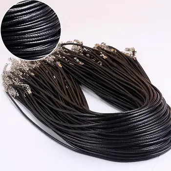 1PC Fashion Black Genuine Leather Cord Adjustable Braided 45cm Rope For DIY Necklace Bracelet Jewelry Making Findings
1PC Fashion Black Genuine Leather Cord Adjustable Braided 45cm Rope For DIY Necklace Bracelet Jewelry Making Findings