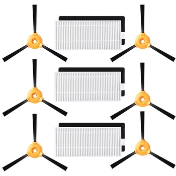3 Set Sponge Hepa Filter + 6PCS Side Brush For Ecovacs Deebot N79 N79S Robot Vacuum Cleaner Replacement Parts Accessory
3 Set Sponge Hepa Filter + 6PCS Side Brush For Ecovacs Deebot N79 N79S Robot Vacuum Cleaner Replacement Parts Accessory