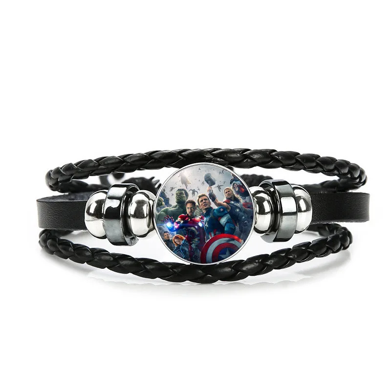 1pc Bracelet Marvel 20cm Avengers Captain America Iron Man Action Printed Charm Bracelet Bangles
1pc Bracelet Marvel 20cm Avengers Captain America Iron Man Action Printed Charm Bracelet Bangles