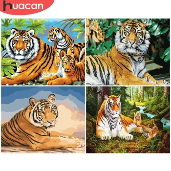 HUACAN DIY Painting By Number Animal Hand Painted Paintings Tiger Drawing On Canvas Pictures By Numbers Animal Kits Home Decor
HUACAN DIY Painting By Number Animal Hand Painted Paintings Tiger Drawing On Canvas Pictures By Numbers Animal Kits Home Decor