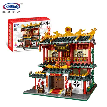 City Street Chinese Building MOC Creative Series Chinese Martial Art Set Set Kids Education Building Blocks Bricks Toys Model
City Street Chinese Building MOC Creative Series Chinese Martial Art Set Set Kids Education Building Blocks Bricks Toys Model