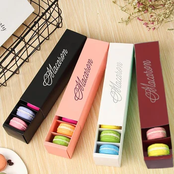 1Pc Macaron Packing Box Beautifully Packaged Wedding Party Cake Storage Biscuit Paper Box Cake Decoration Baking Accessories 
1Pc Macaron Packing Box Beautifully Packaged Wedding Party Cake Storage Biscuit Paper Box Cake Decoration Baking Accessories