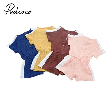 Pudcoco Newborn Baby Girls Boys Cotton Linen Romper Kids Toddler Soild Jumpsuits Playsuit Outfit Summer Clothes 
Pudcoco Newborn Baby Girls Boys Cotton Linen Romper Kids Toddler Soild Jumpsuits Playsuit Outfit Summer Clothes