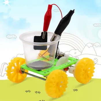 Kids Mini DIY Assembling Saltwater Powered Car Handmade Physics Teaching Tool Gizmo Science Experiment Puzzle Educational Toy
Kids Mini DIY Assembling Saltwater Powered Car Handmade Physics Teaching Tool Gizmo Science Experiment Puzzle Educational Toy