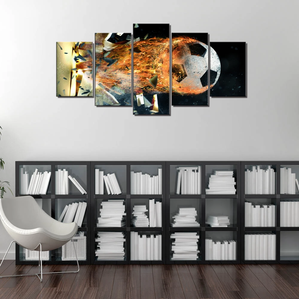Bomb Fire Soccer Poster Art Canvas Prints Football Sport Picture for Living Room Wall Decor Artwork Painting Home Decor Custom
Bomb Fire Soccer Poster Art Canvas Prints Football Sport Picture for Living Room Wall Decor Artwork Painting Home Decor Custom