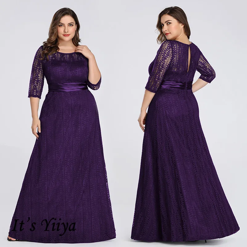 It's Yiiya Evening Dresses O-Neck Plus Size Floor-Length Sleeveless Evening Dress 2020 C416 Lace Half Sleeve Dress Woman Party
It's Yiiya Evening Dresses O-Neck Plus Size Floor-Length Sleeveless Evening Dress 2020 C416 Lace Half Sleeve Dress Woman Party