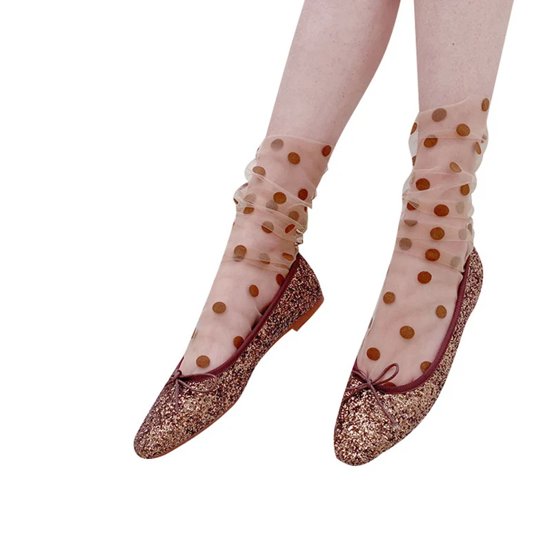 Spring And Summer Sheer Women Sock New Fashion Lady Mesh Socks Wear-resistant Breathable Student Socks
Spring And Summer Sheer Women Sock New Fashion Lady Mesh Socks Wear-resistant Breathable Student Socks