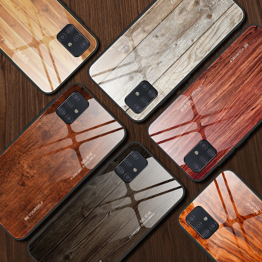 Чехол для SAMSUNG Galaxy A50 A70 A30 A10 A20S A10S A21S A21 A41 A51 A71 задняя крышка роскошь градиентным