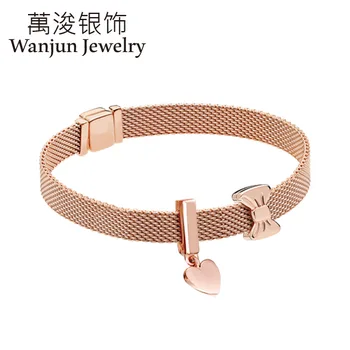 Wanjun Jewelry 100% 925 Sterling Silver Elegant and Mobile Heart Charm Bracelets for Women LOVE Hearts Bracelet & Bangles
Wanjun Jewelry 100% 925 Sterling Silver Elegant and Mobile Heart Charm Bracelets for Women LOVE Hearts Bracelet & Bangles