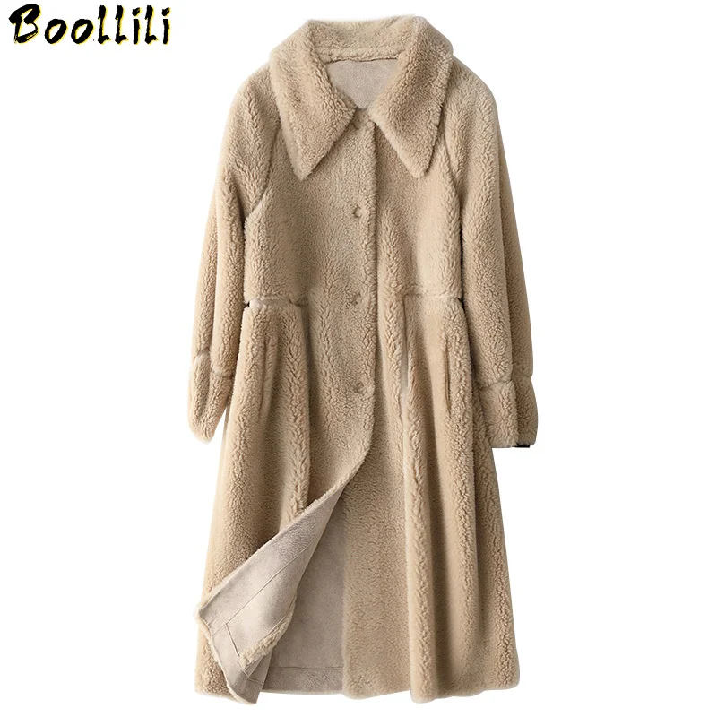 Boollili 2020 Women's Fur Coat Long Autumn Winter Jacket Women Sheep Shearing Wool Coat Korean Clothes Casaco De Pelo
Boollili 2020 Women's Fur Coat Long Autumn Winter Jacket Women Sheep Shearing Wool Coat Korean Clothes Casaco De Pelo