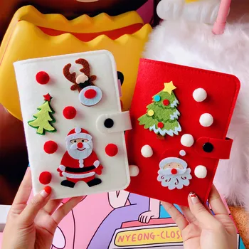 Hot New Christmas Notebook Original Cute Cartoon Christmas Elk Hand Book loose-leaf Notebook Notebooks Diary For Girls Gift
Hot New Christmas Notebook Original Cute Cartoon Christmas Elk Hand Book loose-leaf Notebook Notebooks Diary For Girls Gift