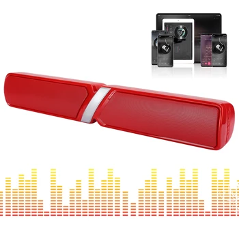 Bluetooth Wireless Soundbar Hifi Bass Stereo Subwoofer Audio Music Players for Home Mobile Phone Computer
Bluetooth Wireless Soundbar Hifi Bass Stereo Subwoofer Audio Music Players for Home Mobile Phone Computer