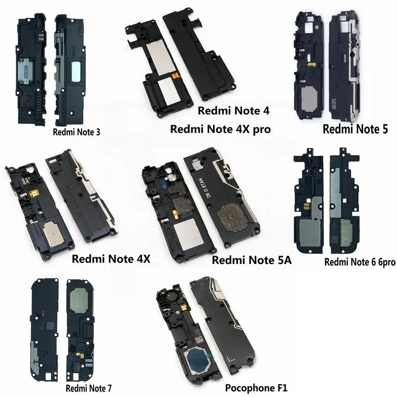 Фото Новый громкоговоритель для Xiaomi Redmi Note 7 6 5 4 4X 3 Pro F1 звуковой сигнал запасные части | Шлейфы для мобильных телефонов (32986151887)