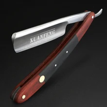 Men's razor folding razor hardened steel high hardness sharp straight razor 
Men's razor folding razor hardened steel high hardness sharp straight razor