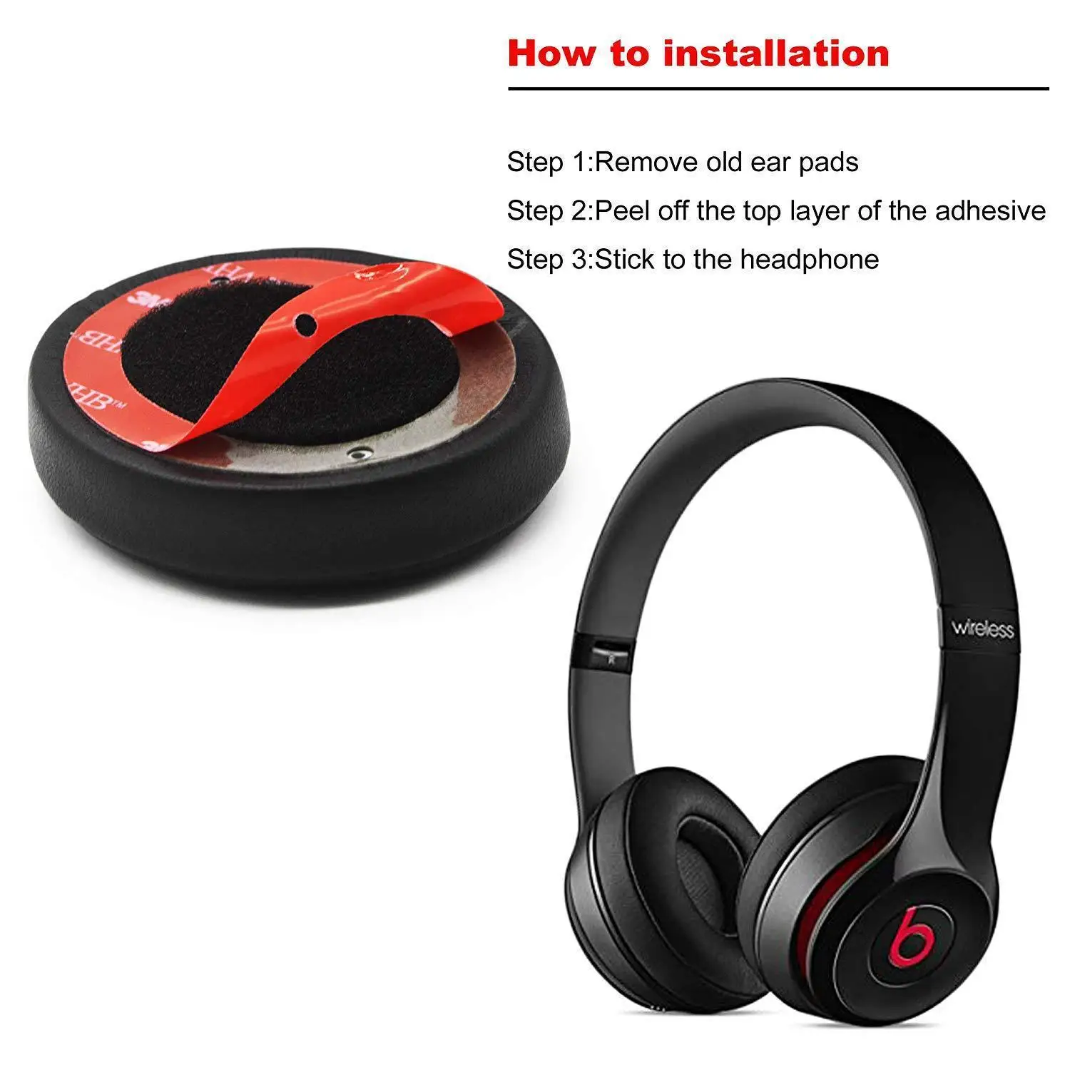 beats solo 3 wireless leather coming off