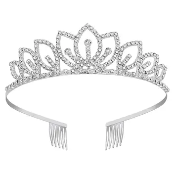 1 Pc Bridal Headpiece Charming Delicate Hair Accessory Rhinestone Headband Crystal Headwear for Dinner Party Anniversary Banquet
1 Pc Bridal Headpiece Charming Delicate Hair Accessory Rhinestone Headband Crystal Headwear for Dinner Party Anniversary Banquet