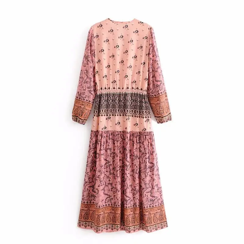 2019 Spring And Summer New Style Dress Positioning Flower Type Ribbon Hug Empty Western Style Bohemian Style WOMEN'S Dress
2019 Spring And Summer New Style Dress Positioning Flower Type Ribbon Hug Empty Western Style Bohemian Style WOMEN'S Dress