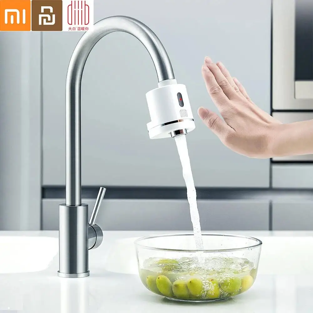 Diiib Unplugged Induction Touchless Water Saver Device motion sensor faucet nozzle From Xiaomi Youpin
Diiib Unplugged Induction Touchless Water Saver Device motion sensor faucet nozzle From Xiaomi Youpin