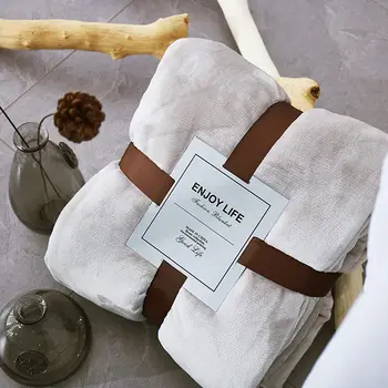 Bonenjoy Thow Blanket for Sofa Thicken Warmer Flannel Blanket for Winter Single Queen King Size Blanket on the Bed
Bonenjoy Thow Blanket for Sofa Thicken Warmer Flannel Blanket for Winter Single Queen King Size Blanket on the Bed