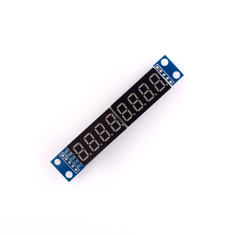 MAX7219 LED Dot Matrix 8-bit Digital Tube Display Control Module 3.3V 5V Microcontroller Serial Driver 7-segment MAX7219 LED Dot Matrix 8-bit Digital Tube Display Control Module 3.3V 5V Microcontroller Serial Driver 7-segment