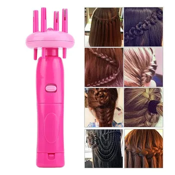 Women Portable Electric Automatic DIY Hairstyle Tool Braid Machine Hair Weave Roller Twist Braider Device Kit Hair Styling Tool 
Women Portable Electric Automatic DIY Hairstyle Tool Braid Machine Hair Weave Roller Twist Braider Device Kit Hair Styling Tool