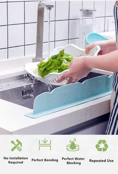 Creative Kitchen Supplies Sink Splashboard Anti-spill Water Baffle Pool Water Stop Sheet Oil Separation Cooking Gadgets
Creative Kitchen Supplies Sink Splashboard Anti-spill Water Baffle Pool Water Stop Sheet Oil Separation Cooking Gadgets