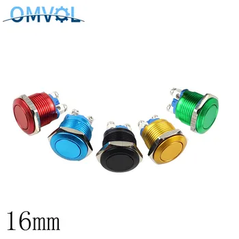 16mm Waterproof Momentary self-reset Metal Oxidation Push Button Switch Multi Colors Reset Car Engine PC Power Button
16mm Waterproof Momentary self-reset Metal Oxidation Push Button Switch Multi Colors Reset Car Engine PC Power Button