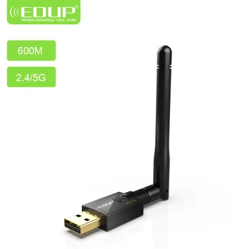 EDUP 5ghz usb wi-fi adapter 802.11ac 600mbps wifi antenna 2dbi usb Ethernet adapter long distance through-wall wifi receiver PC
EDUP 5ghz usb wi-fi adapter 802.11ac 600mbps wifi antenna 2dbi usb Ethernet adapter long distance through-wall wifi receiver PC