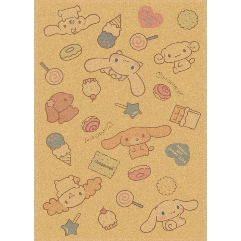 Generic Poster Anime Cinnamon Dog Anime Poster Sanrio Poster Jumia