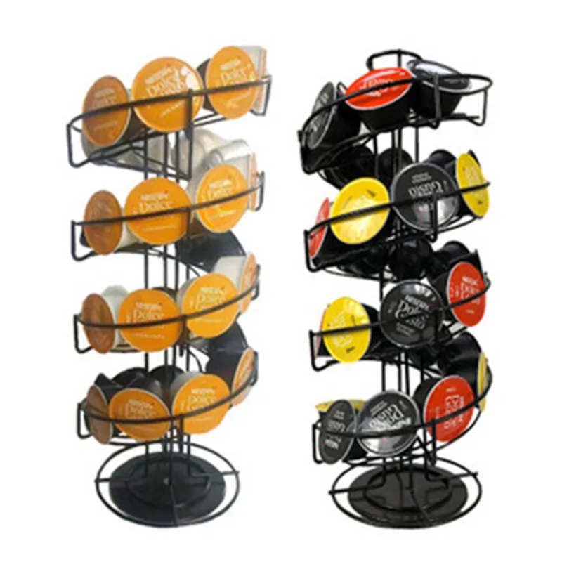 2020 Rotatable Coffee Pod Holder Iron Chrome Plating Display Capsule Rack Stand Storage Shelves For Dolce Gusto Capsule Holder
2020 Rotatable Coffee Pod Holder Iron Chrome Plating Display Capsule Rack Stand Storage Shelves For Dolce Gusto Capsule Holder