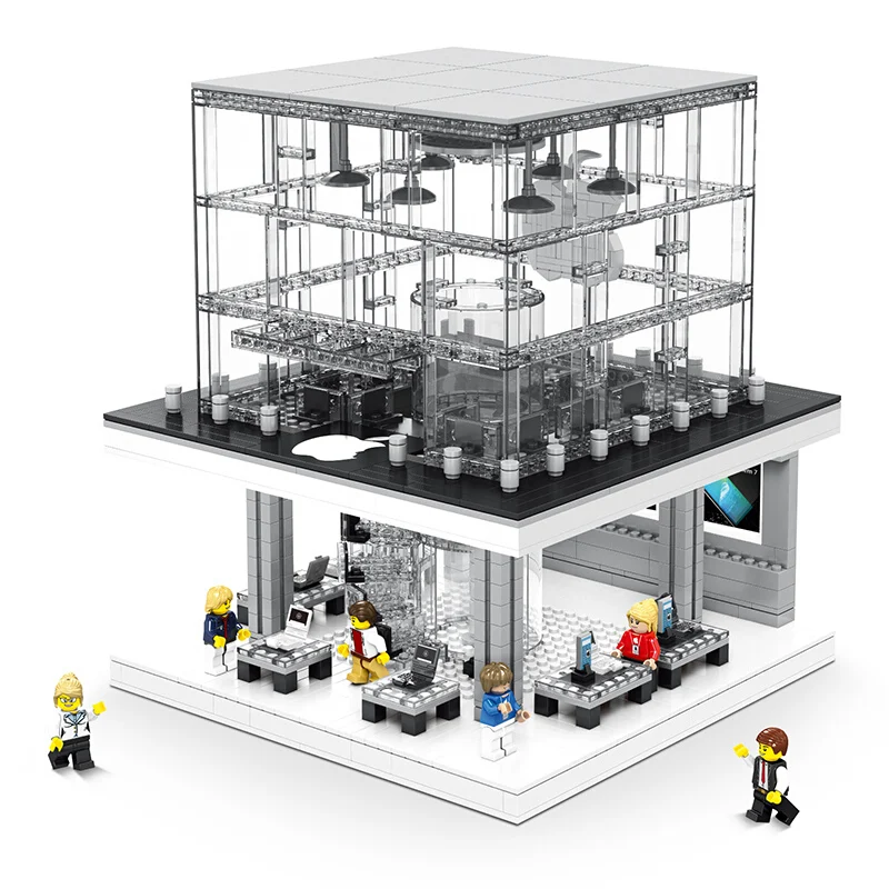 LED Light Creator Expert Series Street view Apple Store Building Blocks Sets Bricks Model Classic Phone Kids Toys Gifts
LED Light Creator Expert Series Street view Apple Store Building Blocks Sets Bricks Model Classic Phone Kids Toys Gifts