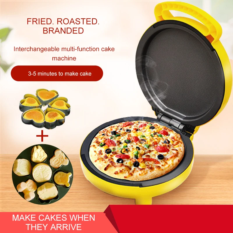 220V Household Automatic Cake Machine Cartoon Mini Children's Bread Machine Double-Sided Heating Baking Breakfast Machine EU US
220V Household Automatic Cake Machine Cartoon Mini Children's Bread Machine Double-Sided Heating Baking Breakfast Machine EU US