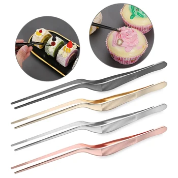 1PC Plating Tweezer BBQ Clip Barbecue Tongs Serving Presentation Stainless Steel Seafood Tool Kitchen Chef Supplies
1PC Plating Tweezer BBQ Clip Barbecue Tongs Serving Presentation Stainless Steel Seafood Tool Kitchen Chef Supplies