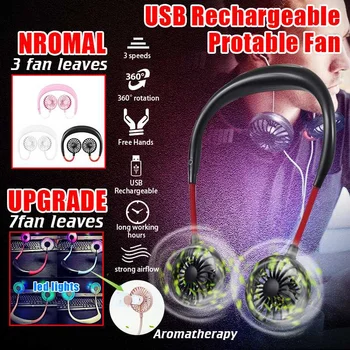 FB211 USB Rechargable Hanging Neck Sport Fan Mini Aromatherapy Sports Luminous USB Recharg Fan with Color Box Packaging
FB211 USB Rechargable Hanging Neck Sport Fan Mini Aromatherapy Sports Luminous USB Recharg Fan with Color Box Packaging
