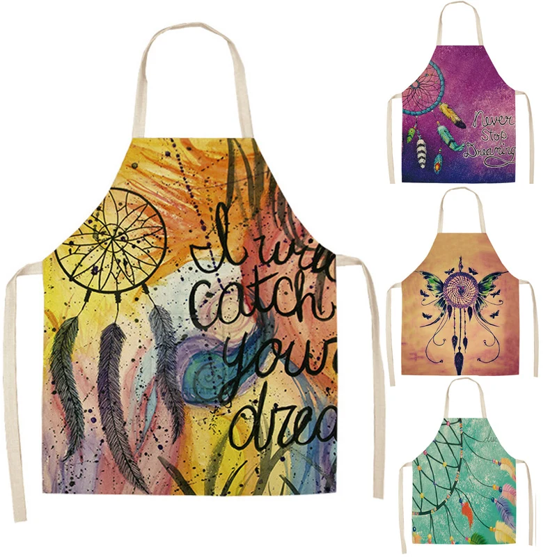 High-Quality Feather Pattern Kitchen Aprons Dinner Party BBQ Cooking Waist Bib Cotton Linen Funny Pinafore Cleaning Tools
High-Quality Feather Pattern Kitchen Aprons Dinner Party BBQ Cooking Waist Bib Cotton Linen Funny Pinafore Cleaning Tools
