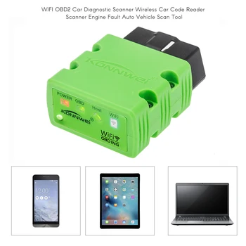 Hot KONNWEI KW902 OBDII WIFI OBD Scanner Car Code Reader Detector for IOS Android Windows Service Car Accessories
Hot KONNWEI KW902 OBDII WIFI OBD Scanner Car Code Reader Detector for IOS Android Windows Service Car Accessories