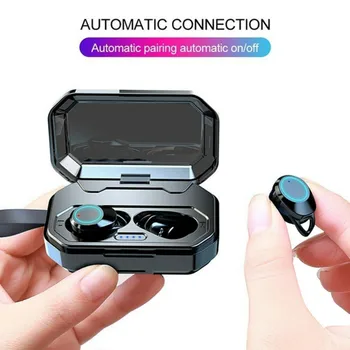 X6 TWS Bluetooth V5.0 Wireless Earphones 3D Touch IPX6 Outdoor Cordless eadphone with 3000 mAh Power bank Earbuds Case
X6 TWS Bluetooth V5.0 Wireless Earphones 3D Touch IPX6 Outdoor Cordless eadphone with 3000 mAh Power bank Earbuds Case