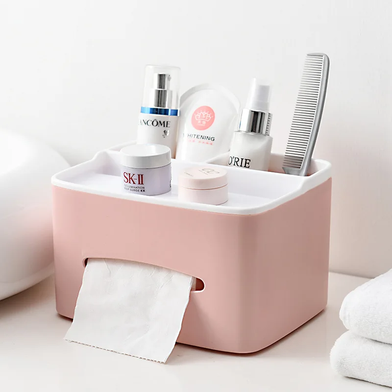 Multi-function Tissue Box Desk Stationery Storage Box Living Room Bedroom Paper-making Box Remote Control Storage Box
Multi-function Tissue Box Desk Stationery Storage Box Living Room Bedroom Paper-making Box Remote Control Storage Box