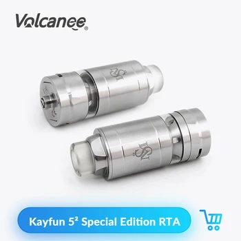VolcaneeKayfun 5² Special Edition RTA 316SS 25mm 7ml Airflow Control Top Fill Rebuildable Tank Atomizer RTA Kayfun Lite MTL RTA
VolcaneeKayfun 5² Special Edition RTA 316SS 25mm 7ml Airflow Control Top Fill Rebuildable Tank Atomizer RTA Kayfun Lite MTL RTA