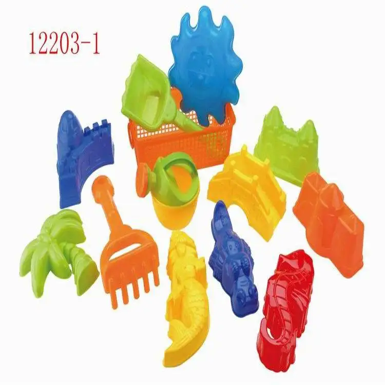 Children'S Educational Toy Beach Assistant 13 Pieces Beach Mould Dredging Sand Playing Tool Set
Children'S Educational Toy Beach Assistant 13 Pieces Beach Mould Dredging Sand Playing Tool Set